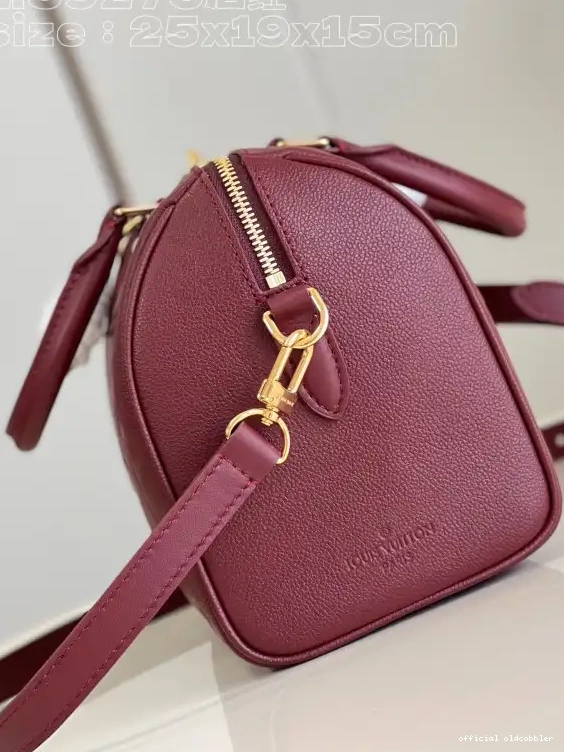 Official oldcobbler SPEEDY VUITTON LOUIS 25 BANDOULIÈRE 0530
